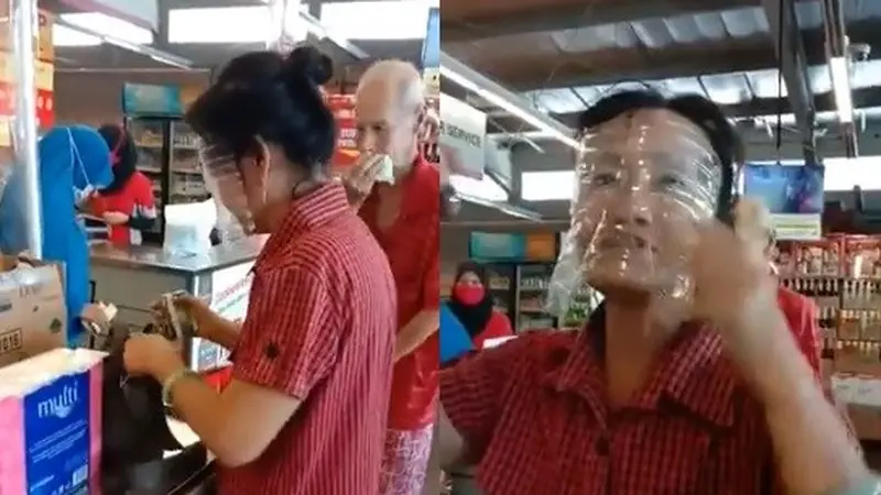 Ibu ini modifikasi botol plastik bekas sebagai pengganti masker