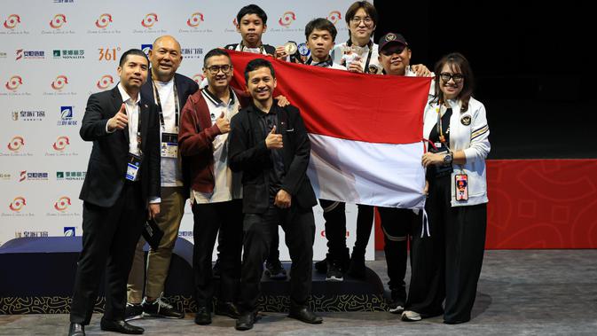 <p>Michael Julius Cezar Bawa Pulang Medali Perak eFootball di AYG 2025 Bahrain. (Doc: NOC Indonesia)</p>