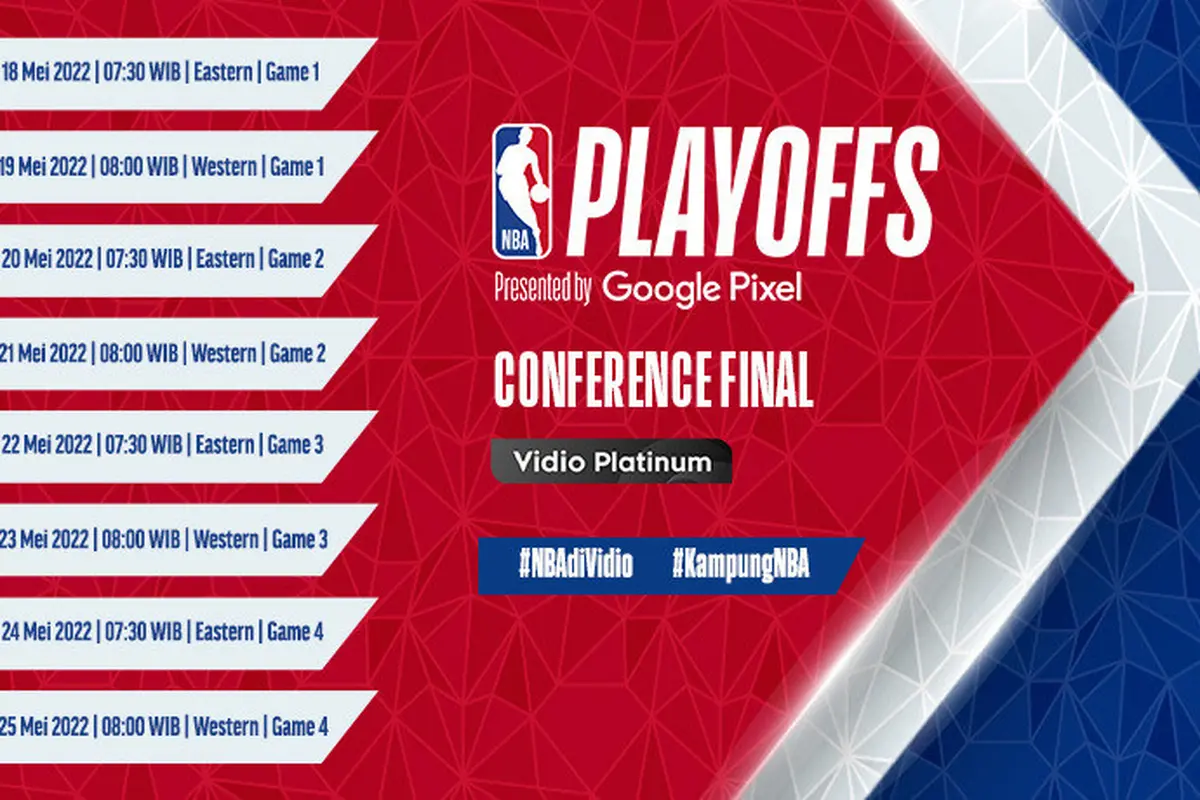 Saksikan Minggu Ini 20-25 Mei, Live Streaming NBA Conference Final di Vidio