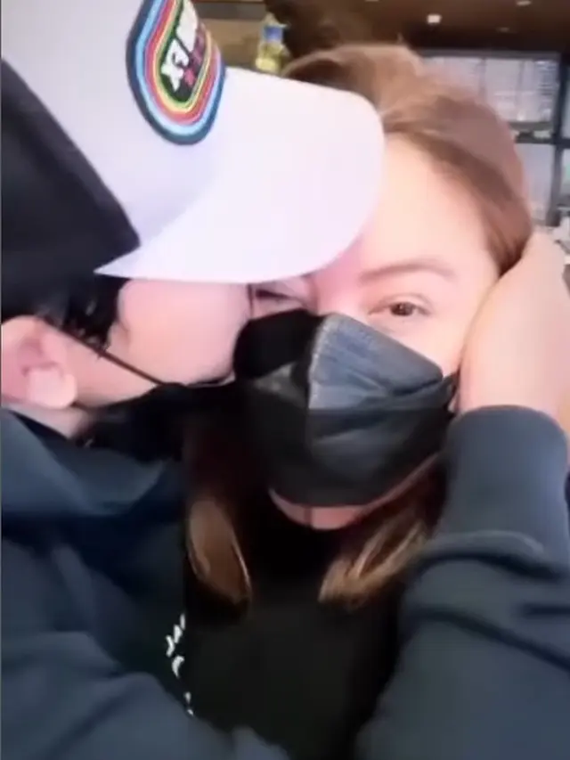 Momen Audy Item mengantar Iko Uwais ke Bandara. (Foto: instagram.com/@audyitem)