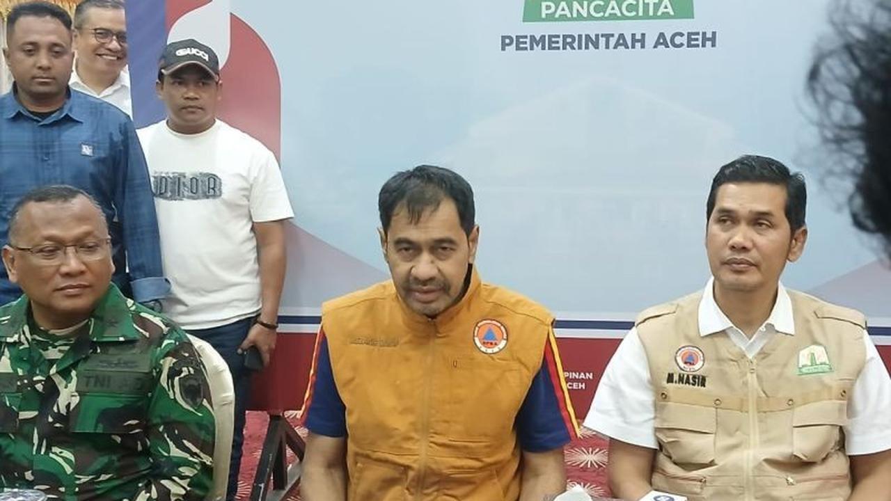 Gubernur Aceh Muzakir Manaf Selidiki Laporan 80 Ton Bantuan Logistik Aceh Hilang