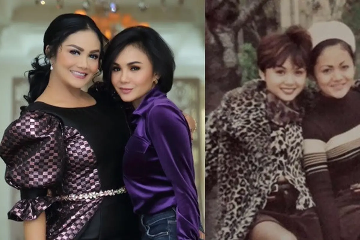 6 Potret Lawas Yuni Shara dan Krisdayanti, Bukti Kompak Sedari Dulu