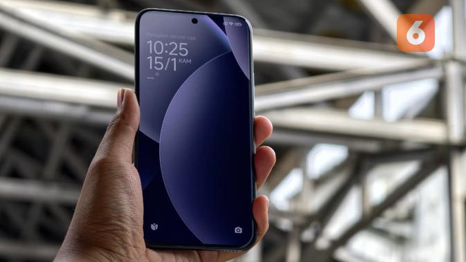 Potret sisi depan bodi Redmi Note 15 Pro+ (Liputan6.com/Arief Ferdian Maulana)