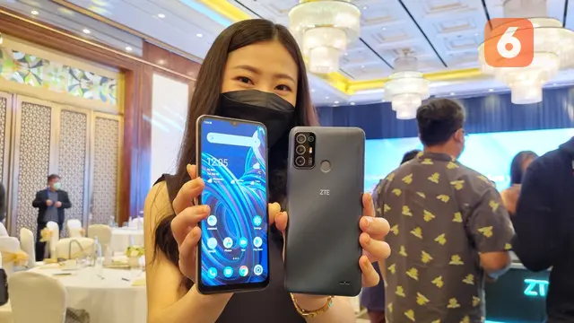 Peluncuran HP Android ZTE Blade A72 di Indonesia