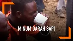 Suku Maasai di Kenya terkenal dengan ritualnya yang tidak biasa, yakni minum darah sapi segar. Ritual ini sebagai tanda bahwa mereka yang meminum darah sudah memasuki usia dewasa.