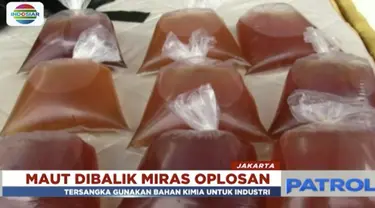 Polisi telah menetapkan tersangka kepada seorang wanita yang terbukti memproduksi dan menjual minuman keras maut ini.