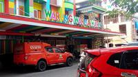 7 rumah toko (ruko) tempat judi online yang sempat digerebek Kepolisian Daerah Sumatera Utara (Polda Sumut) di Kompleks Cemara Asri, Kabupaten Deli Serdang, disegel