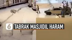 Baru-baru ini beredar video mobil tabrak pintu Masjidil Haram. Diduga pengemudi dalam keadaan mabuk.