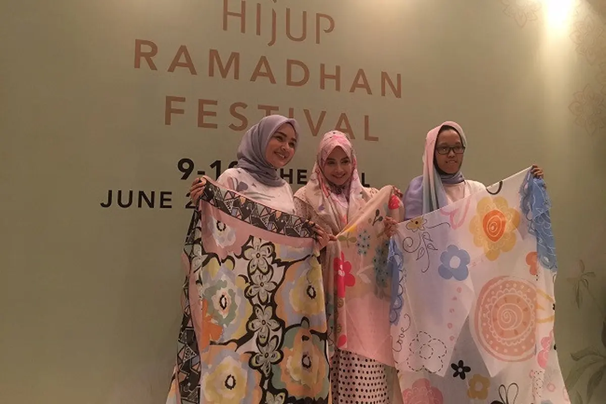 Cantiknya Warna Pastel dalam Kolaborasi Ria Miranda dan Aidijuma