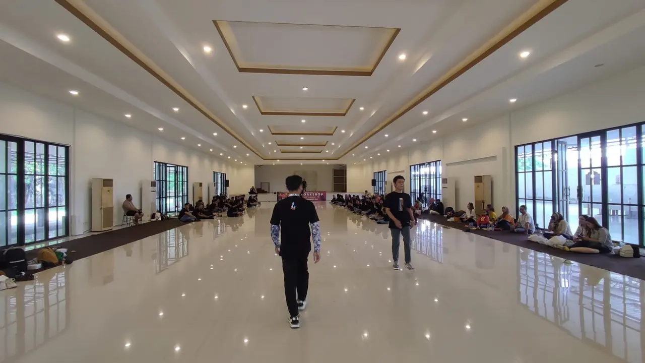 Workshop  BEC Reborn 2022 yang diikuti ratusan peserta di Banyuwangi. (Istimewa)