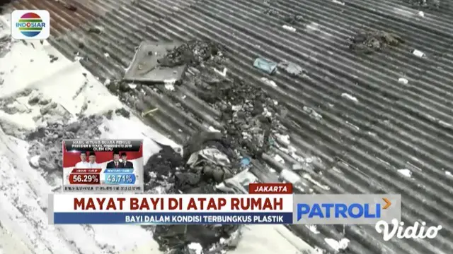 Jasad Bayi Laki-Laki Ditemukan di Atap Kontrakan Warga Koja