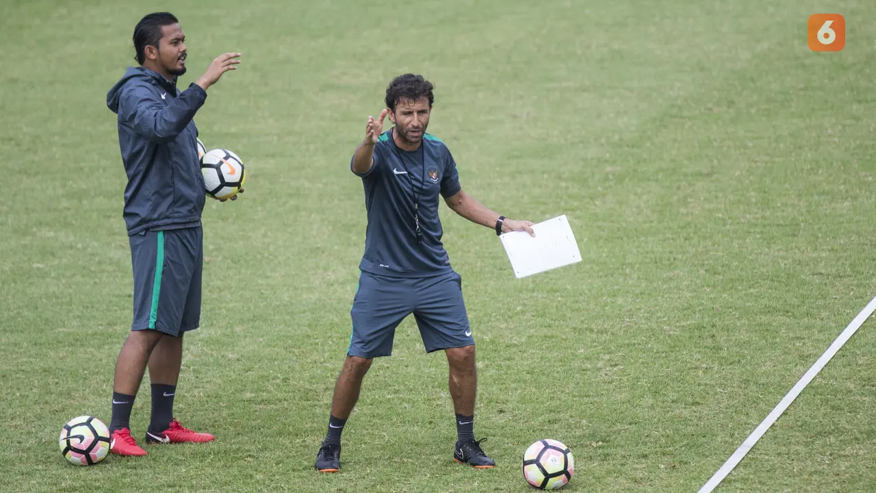 Latihan Timnas Indonesia U-23