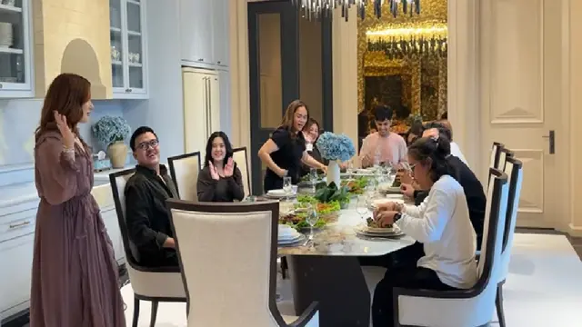Melongok Rumah Tasya Farasya yang Punya 4 Lantai, Berhias Marmer dan Chandelier Mewah