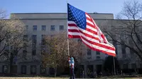 Ilustrasi bendera Amerika Serikat (AFP Photo)