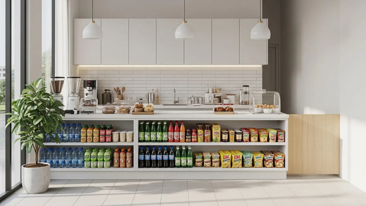 Desain Warung dengan Hidden Storage Agar Lega