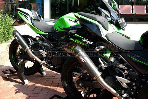 Modif Ringan Ninja 250 Pakai Knalpot Racing ala MotoGP - Berita Otosia.com