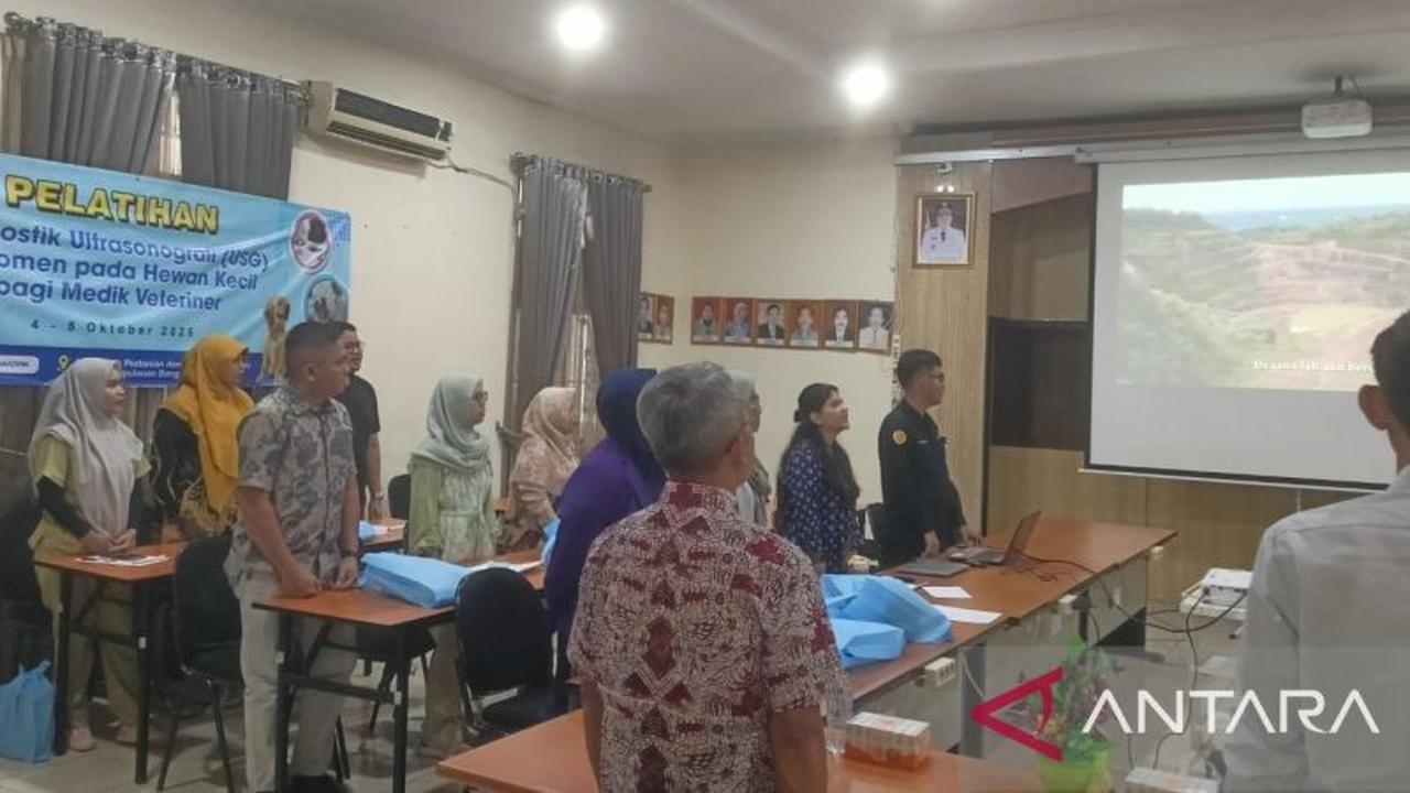 Tahukah Anda? Babel Latih 30 Dokter Hewan Manfaatkan Teknologi Canggih dalam Pelatihan USG Dokter Hewan untuk Deteksi Dini Penyakit