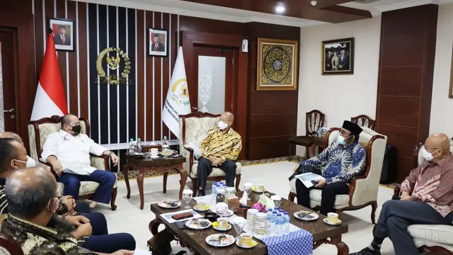 Ketua DPD RI Terima Aspirasi dan Keluhan Masyarakat Jasa Konstruksi