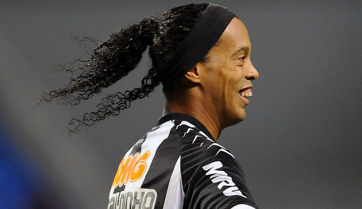 Tidak lama di Flamengo, pria kelahiran Porto Alegre itu memutuskan hijrah ke Atletico Mineiro. (AFP/Vanderlei Almeida)