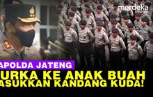 VIDEO: Murka Jenderal ke Anak Buah Jadi Calo Masuk Polisi, Masukan Kandang Kuda!