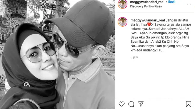 Meggy Wulandaari Ancam Laporkan yang Hina Suami dan Anak-Anaknya