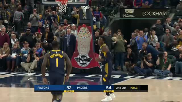 Berita video game recap NBA 2017-2018 antara Detroit Pistons melawan Indiana Pacers dengan skor 104-98.