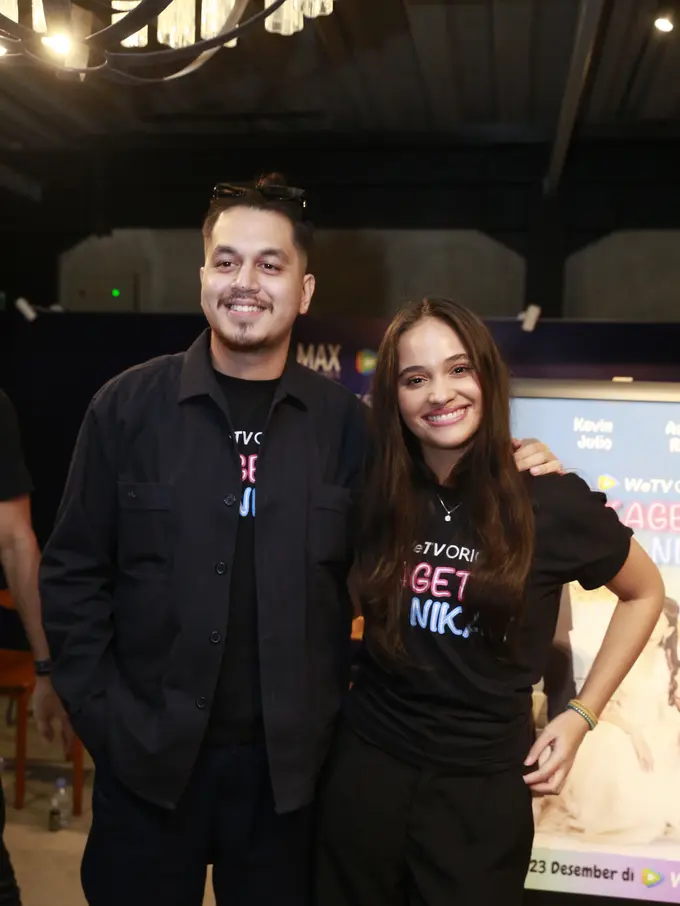 [Fimela] Kevin Julio dan Aurora Ribero di serial Kaget Nikah