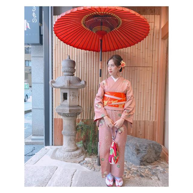 Gaya Zara JKT48 di Kyoto International Film And Art Festival (sumber: instagram/@jkt48.zara)