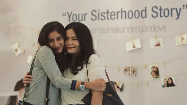 Seorang sahabat harus diberikan treatment spesial, salah satunya seperti mengajak sahabat Anda ke acara Dove The Story of Sisterhood.