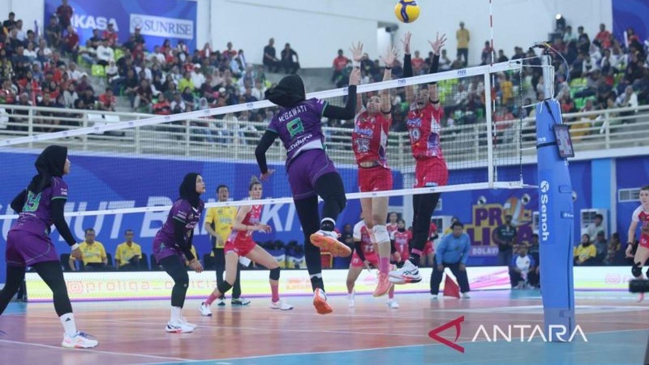 Pertamina Enduro Kunci Kemenangan Dramatis atas Livin' Mandiri di Proliga 2026