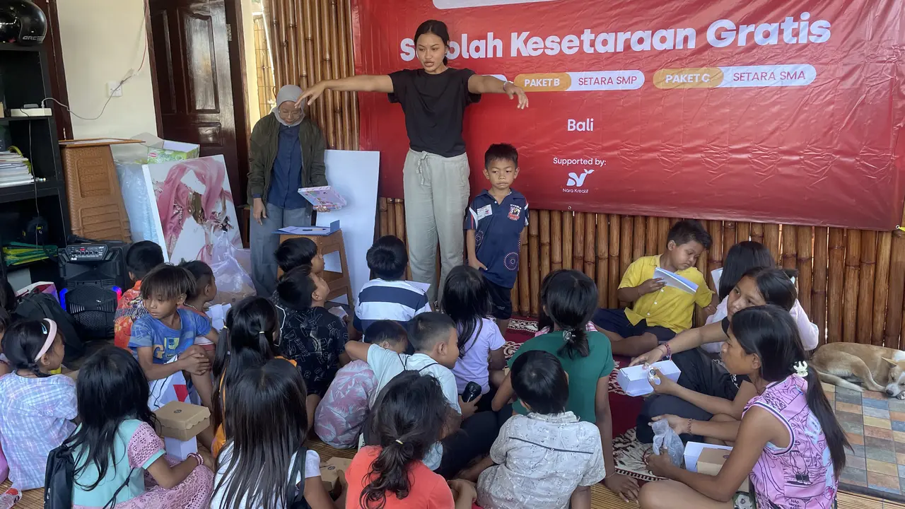 Mendukung Asa Anak-Anak Keluarga Miskin di Bali Utara Lewat Sekolah Kesetaraan Gratis