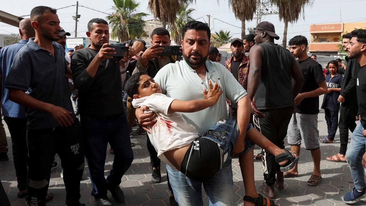 FOTO: Pilu! Anak-Anak Korban Serangan Udara Israel