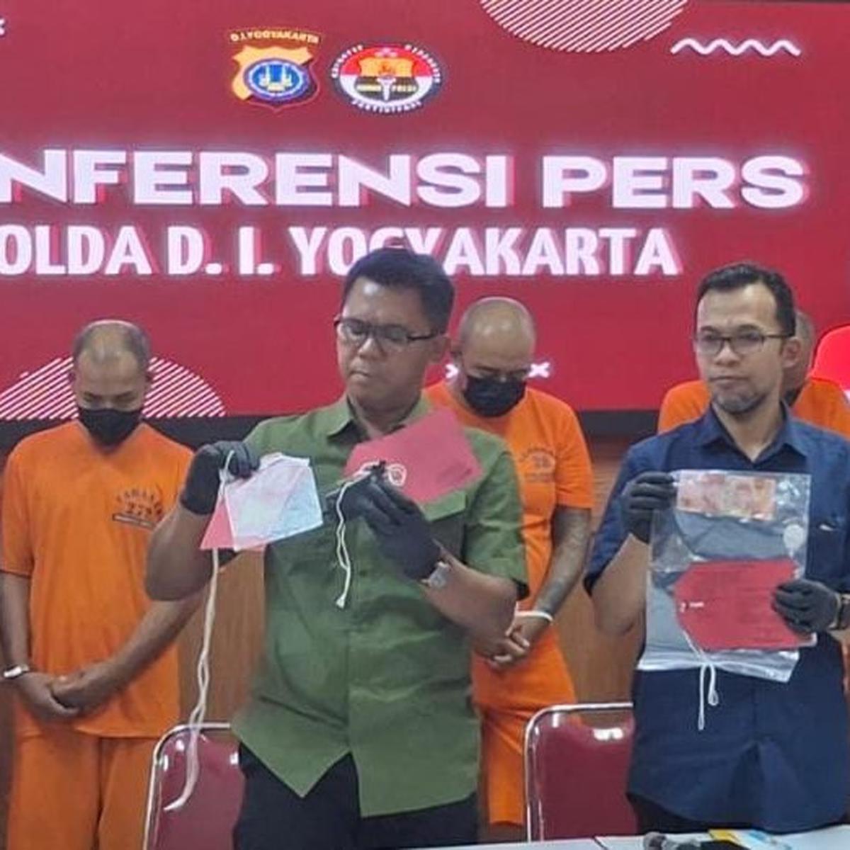 Sindikat pengedar uang palsu di Yogya