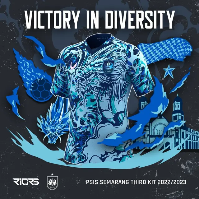 Jersey ketiga PSIS Semarang untuk Liga 2 2022/2023