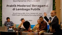 Riset Praktik Moderasi Beragama di Lembaga Publik. (Liputan6.com/ ist)