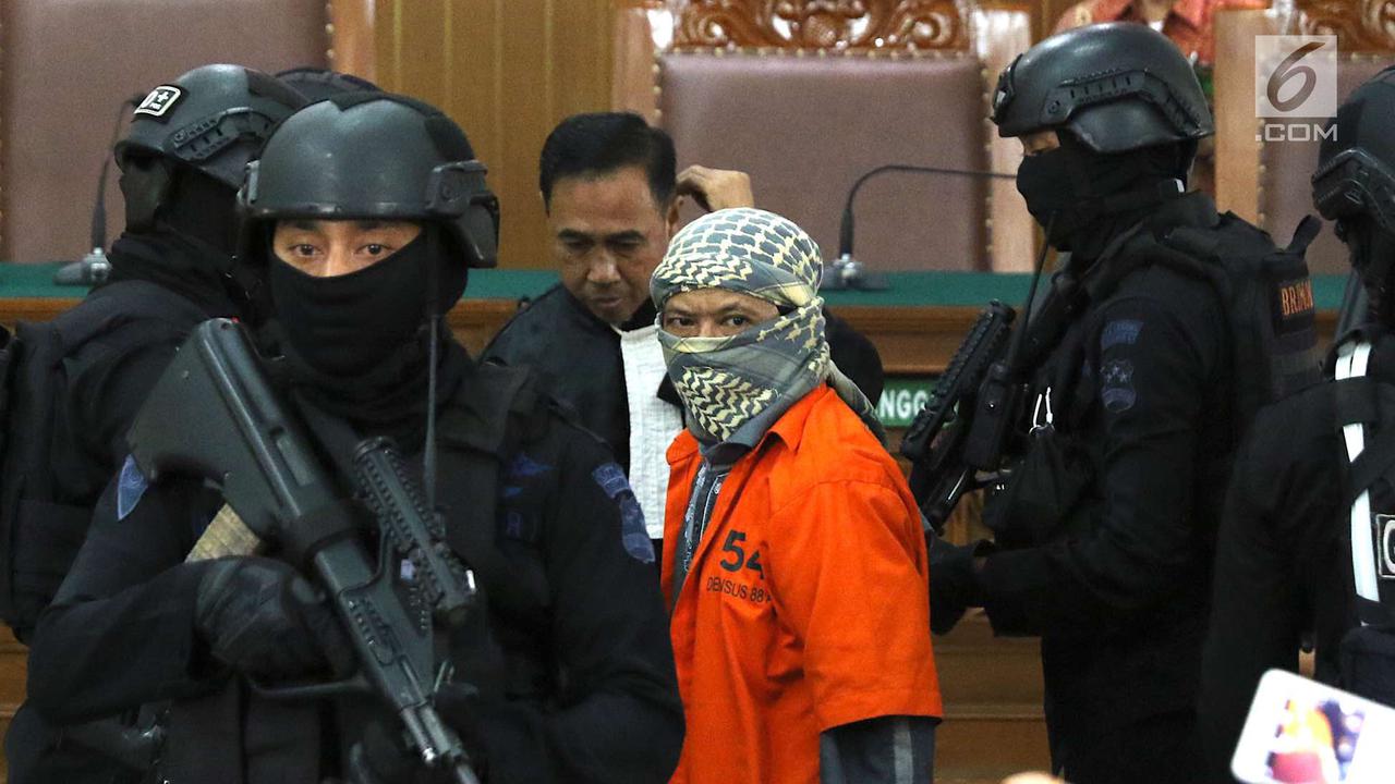 Aman Abdurrahman Jalani Sidang Pledoi