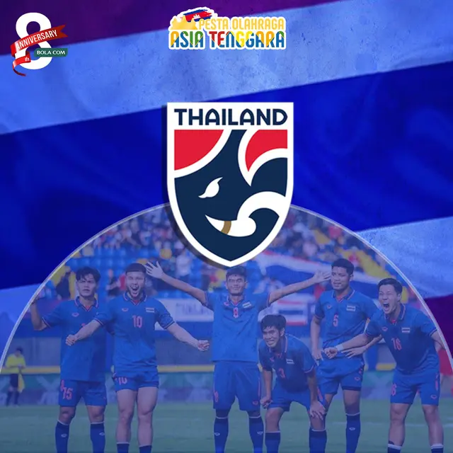 SEA Games - Ilustrasi Logo Timnas Thailand di SEA Games 2023
