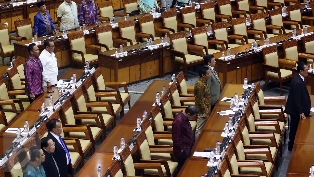 Rapat Paripurna Hak Angket Ahok Berlangsung Sepi 