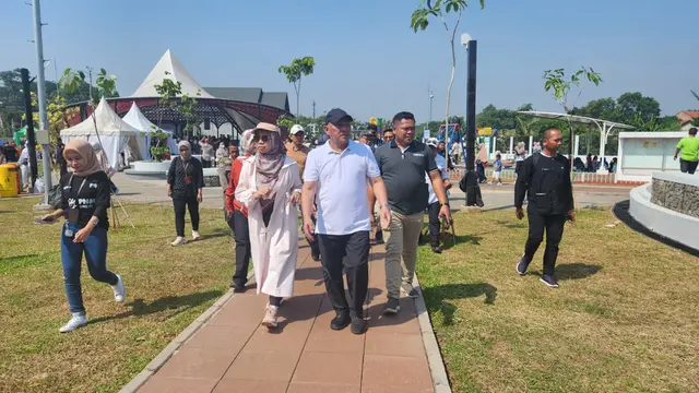 Wali Kota Depok Resmikan Taman Alun-Alun dan Hutan Kota di Sawangan