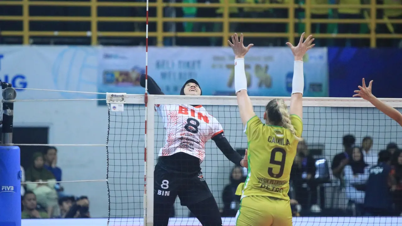 Megawati Hangestri Pertiwi - Jakarta BIN - PLN Mobile Proliga 2024 - Proliga 2024 - Proliga