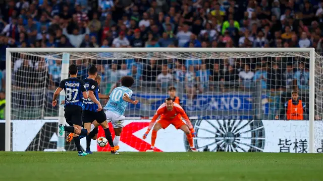 Inter Milan Menang Dramatis atas Lazio
