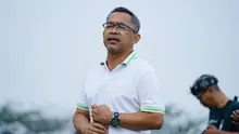 Aji Santoso Resmi Tukangi Persikabo 1973 (Dewi Divianta/Liputan6.com)