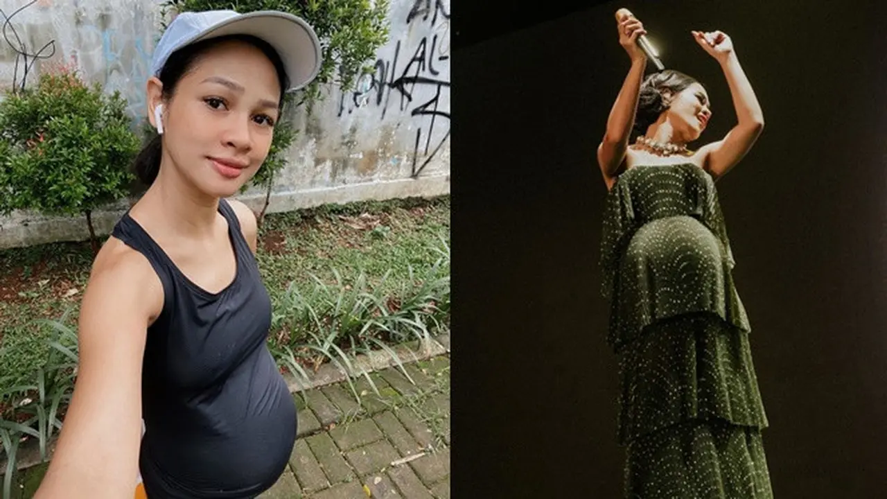 Semakin Membuncit, Ini 6 Momen Andien Aisyah Pamer Baby Bump Anak Kedua