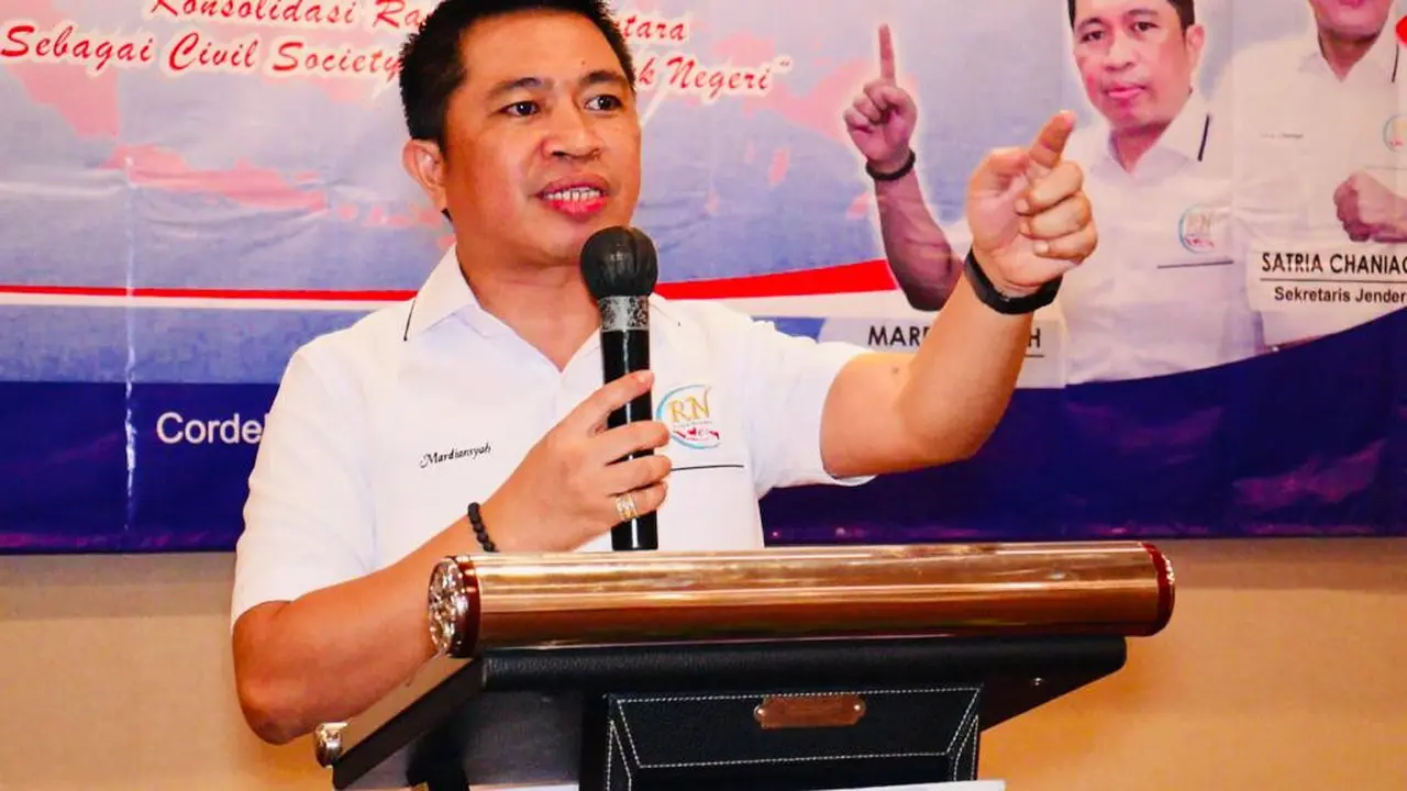Ketua Umum Rampai Nusantara Nasional, Mardiansyah (Istimewa)