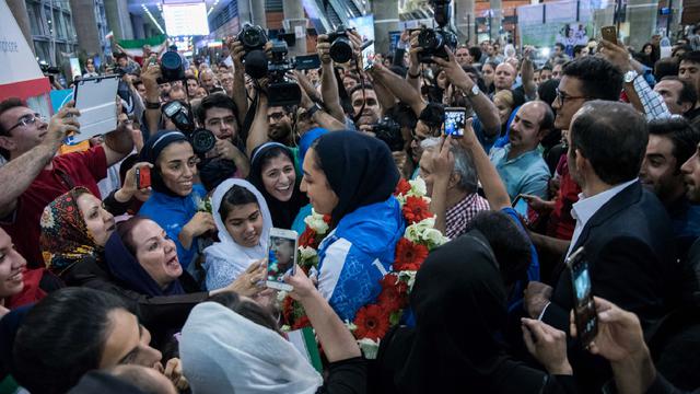 Kimia Alizadeh, atlet taekwondo asal Iran memilih membelot dari negaranya