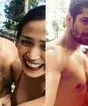 Jessica Iskandar beberapa kali menjelaskan hubungannya dengan Vishal Singh hanya sebatas teman. Meski demikian, keduanya sering kali terlibat bareng dalam salah satu acara. Kini, keduanya berlibur bersama di Bali. (dok. Instagram/ella.chayank_umi86)