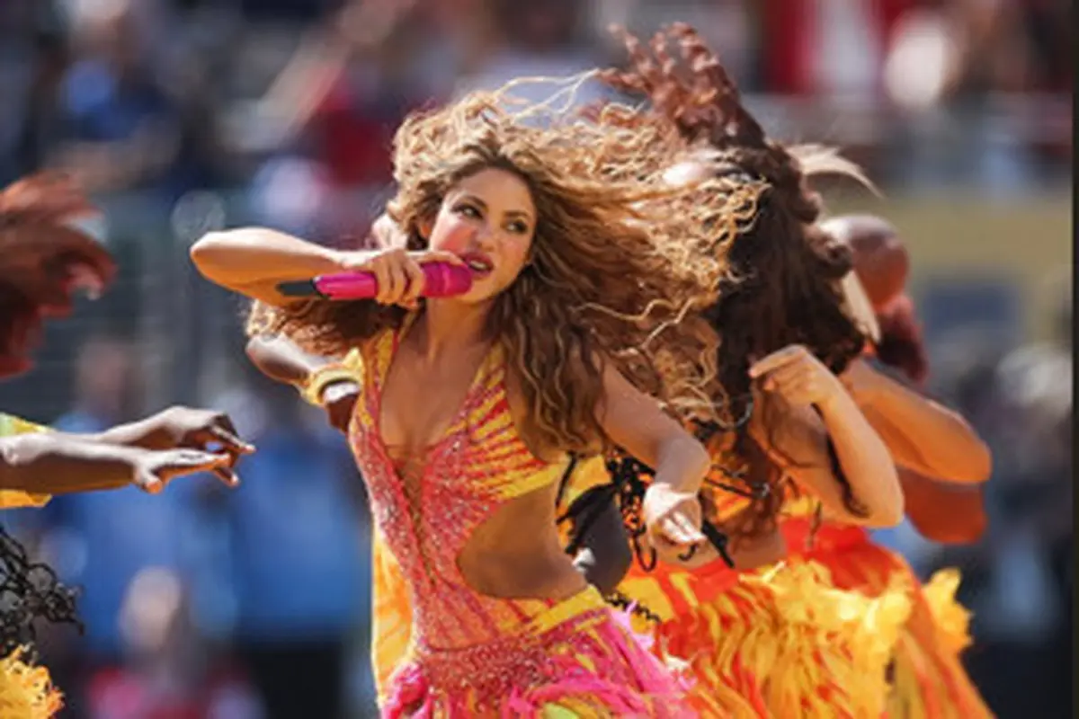 Shakira tampil energik di Final Piala Dunia 2026 menyanyikan lagu Dai Dai. (Foto: Instagram Shakira)