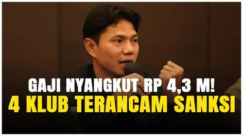  APPI Bongkar Fakta! 4 Klub BRI Super League Masih Nunggak Gaji Pemain Rp 4,3 Miliar!