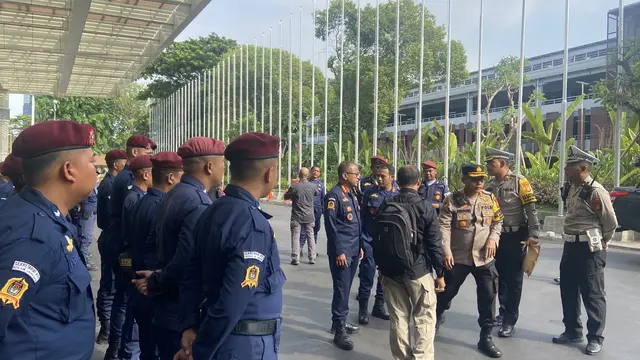 Situasi di JCC Senayan Jakarta Pusat Jelang Debat Cawapres