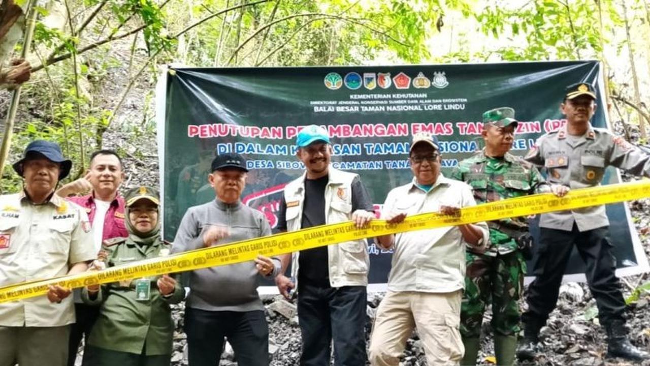 Trivia Lokasi PETI Lore Lindu: BBTNLL Gandeng Pemkab Sigi Tutup Tambang Emas Ilegal di Sibowi, Sigi